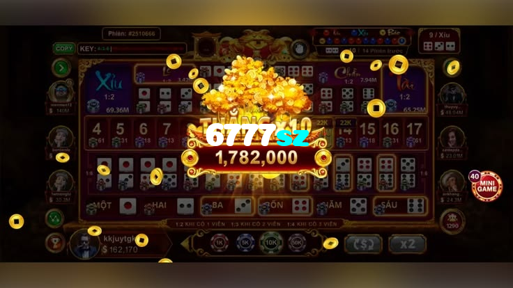 6777sz casino presented on mobile device in Pakistan with slots and live games